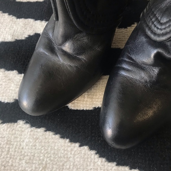 FRYE Ava Button Fold Over Napa Leather Boot - Picture 8 of 16